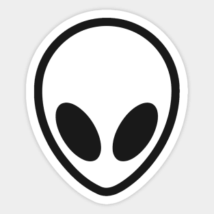 Alien Face Sticker